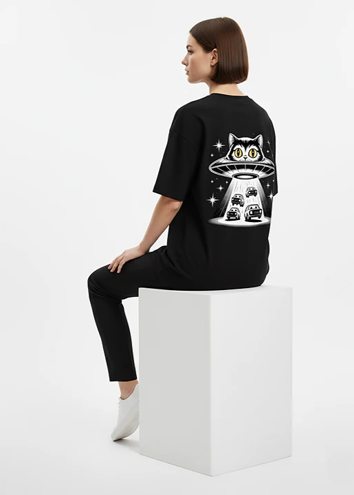 Unisex Oversized Terry-Knit Sweatshirt – 260 GSM Premium Comfort