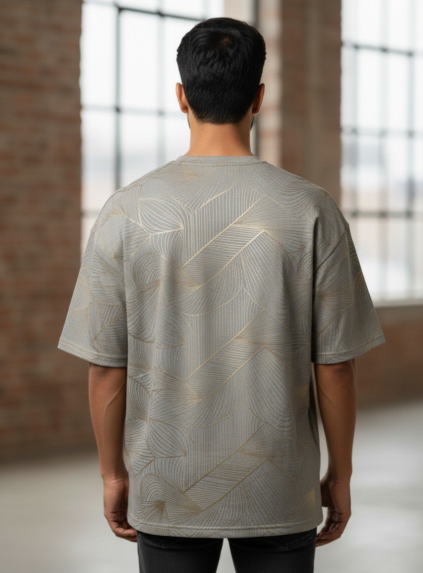 Premium Oversized T-Shirt – 240 GSM Micro-Knitted Polyester