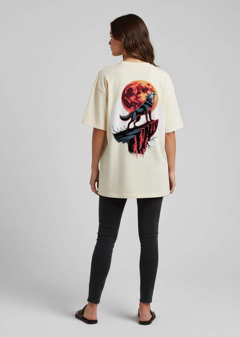 Unisex Oversized Terry-Knit Sweatshirt – 260 GSM Premium Comfort