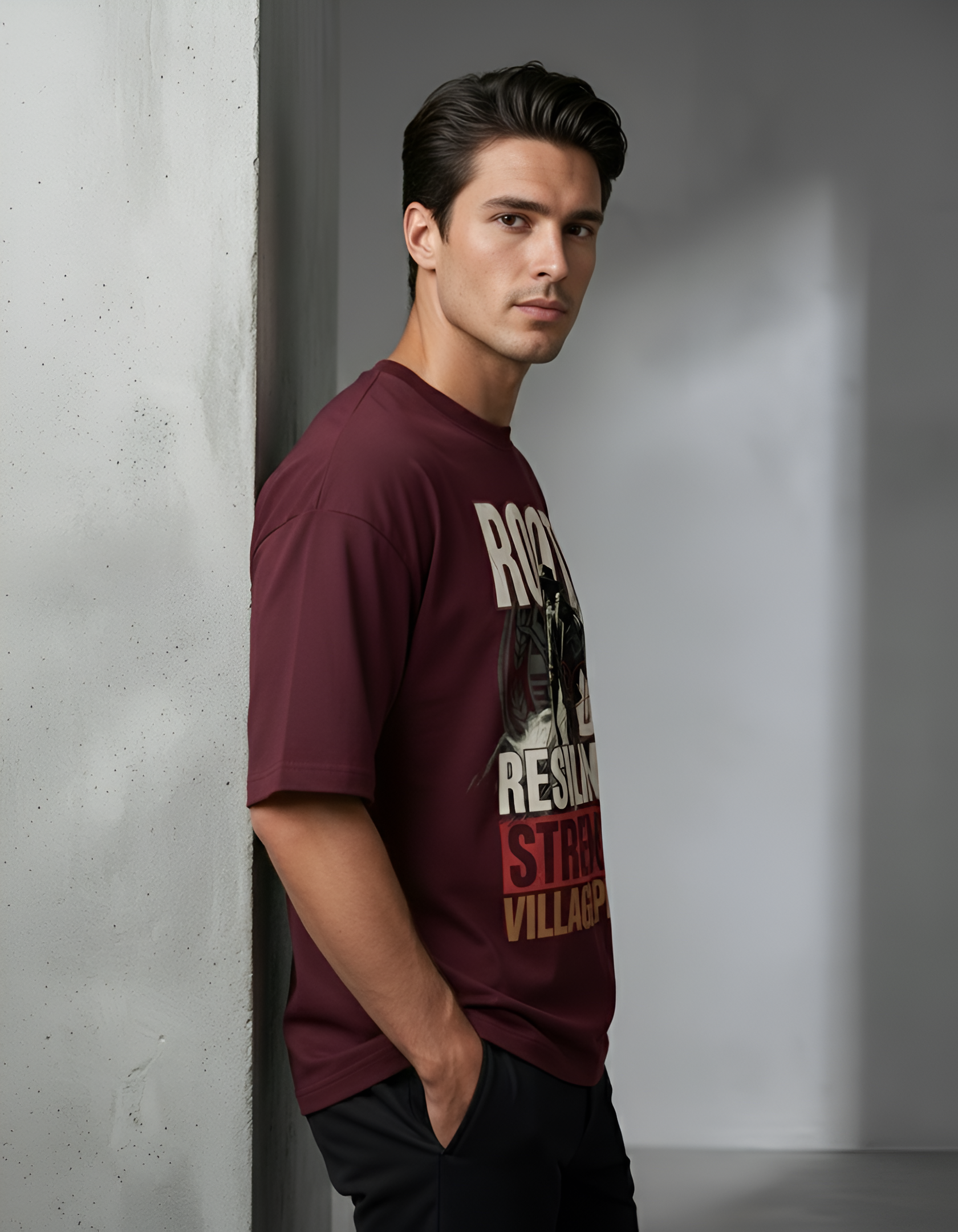 Unisex Oversized Terry-Knit Sweatshirt – 260 GSM Premium Comfort