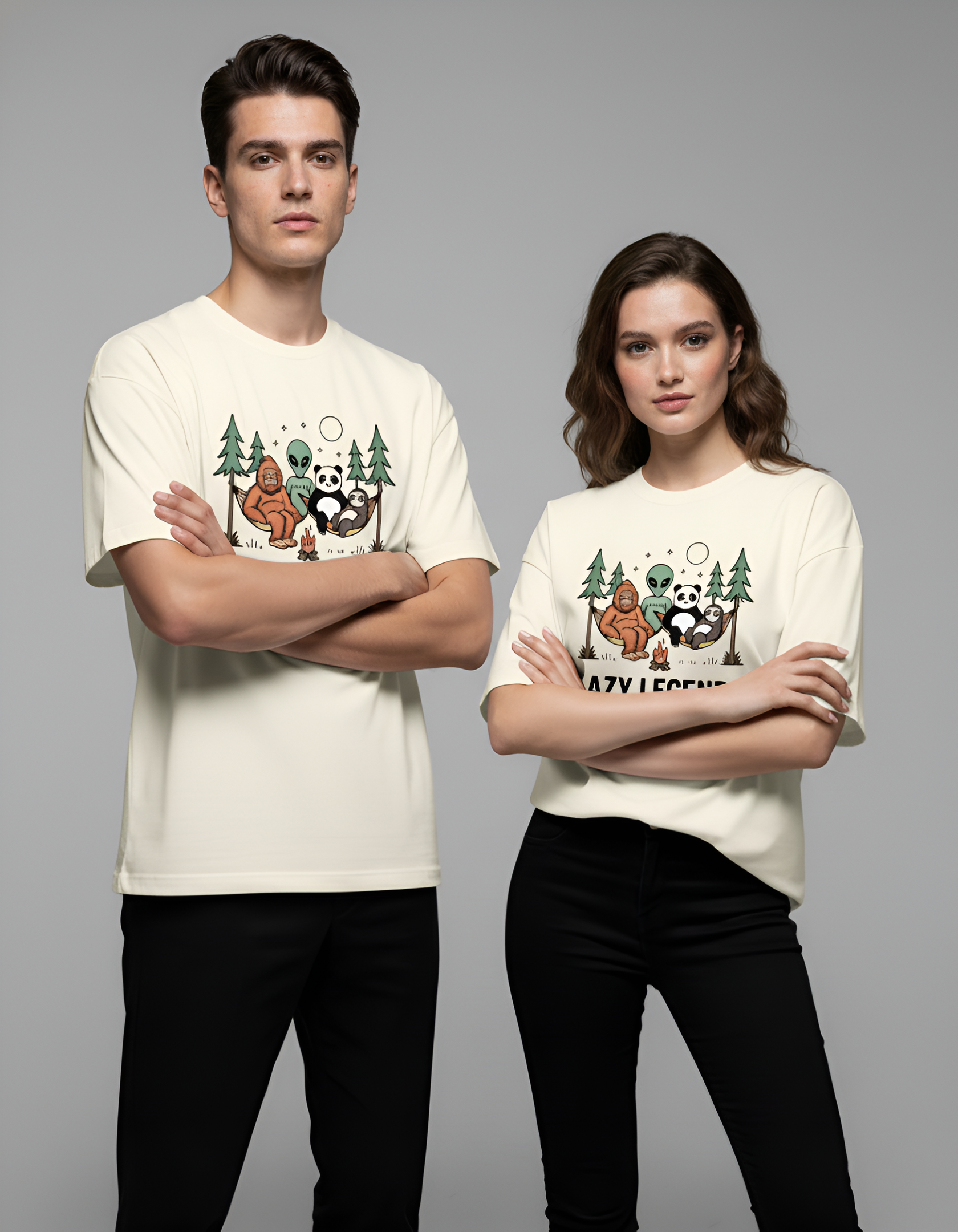 Unisex Oversized Terry-Knit Sweatshirt – 260 GSM Premium Comfort