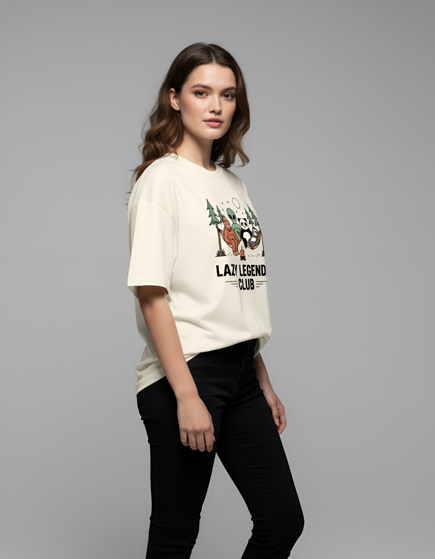 Unisex Oversized Terry-Knit Sweatshirt – 260 GSM Premium Comfort