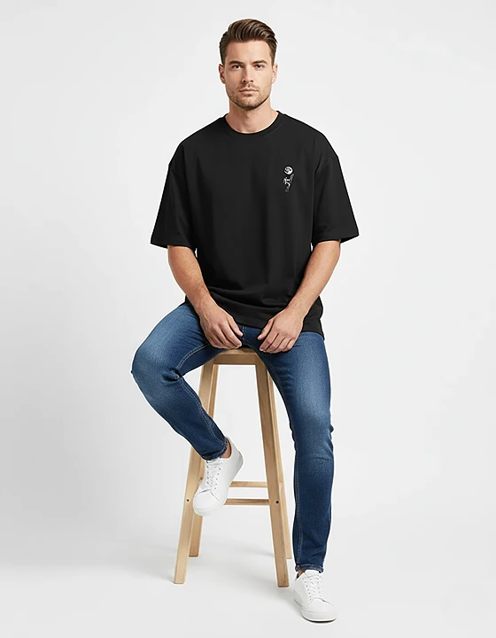 Unisex Oversized Terry-Knit Sweatshirt – 260 GSM Premium Comfort