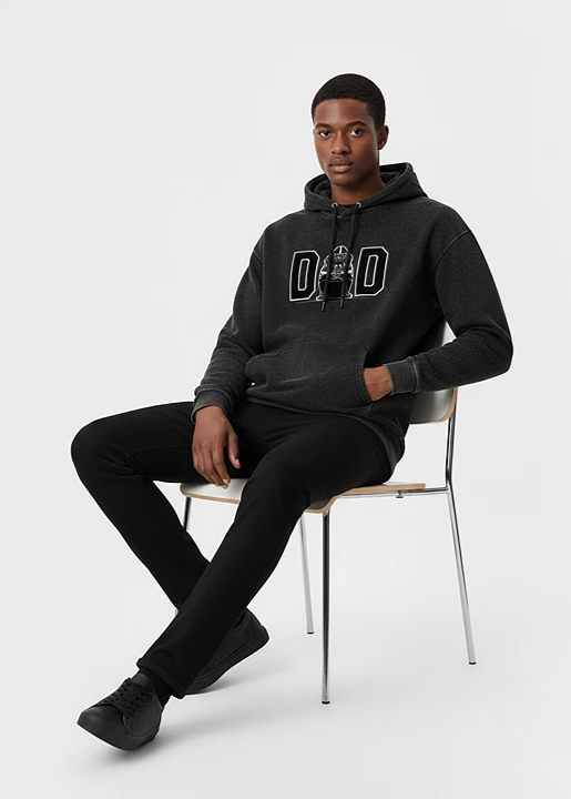 Unisex Acid Washed Hoodie