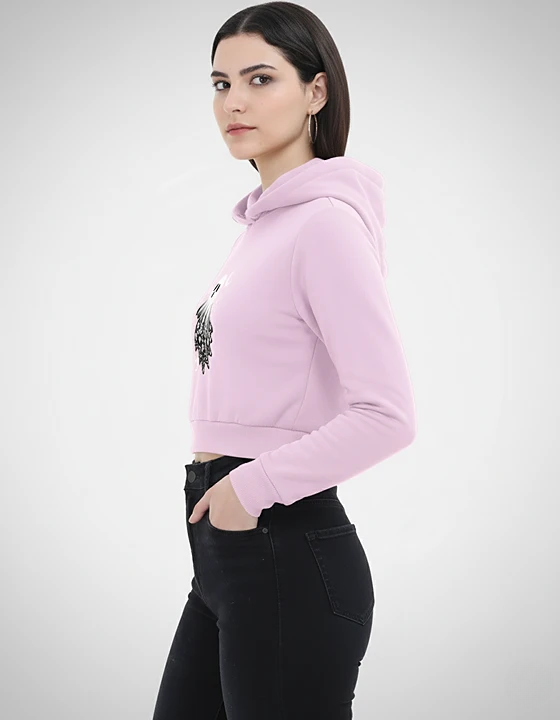 Female Cropped Hoodie