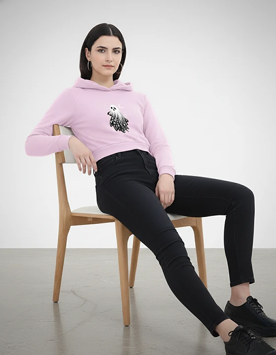 Female Cropped Hoodie