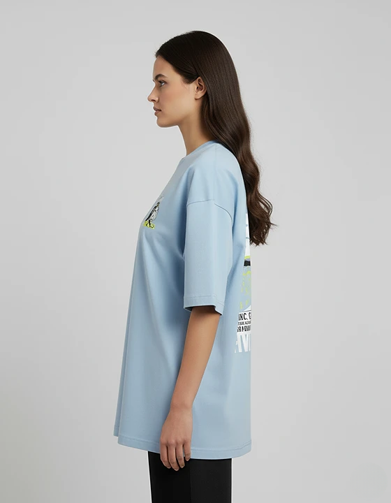 Unisex Oversized Terry-Knit Sweatshirt – 260 GSM Premium Comfort