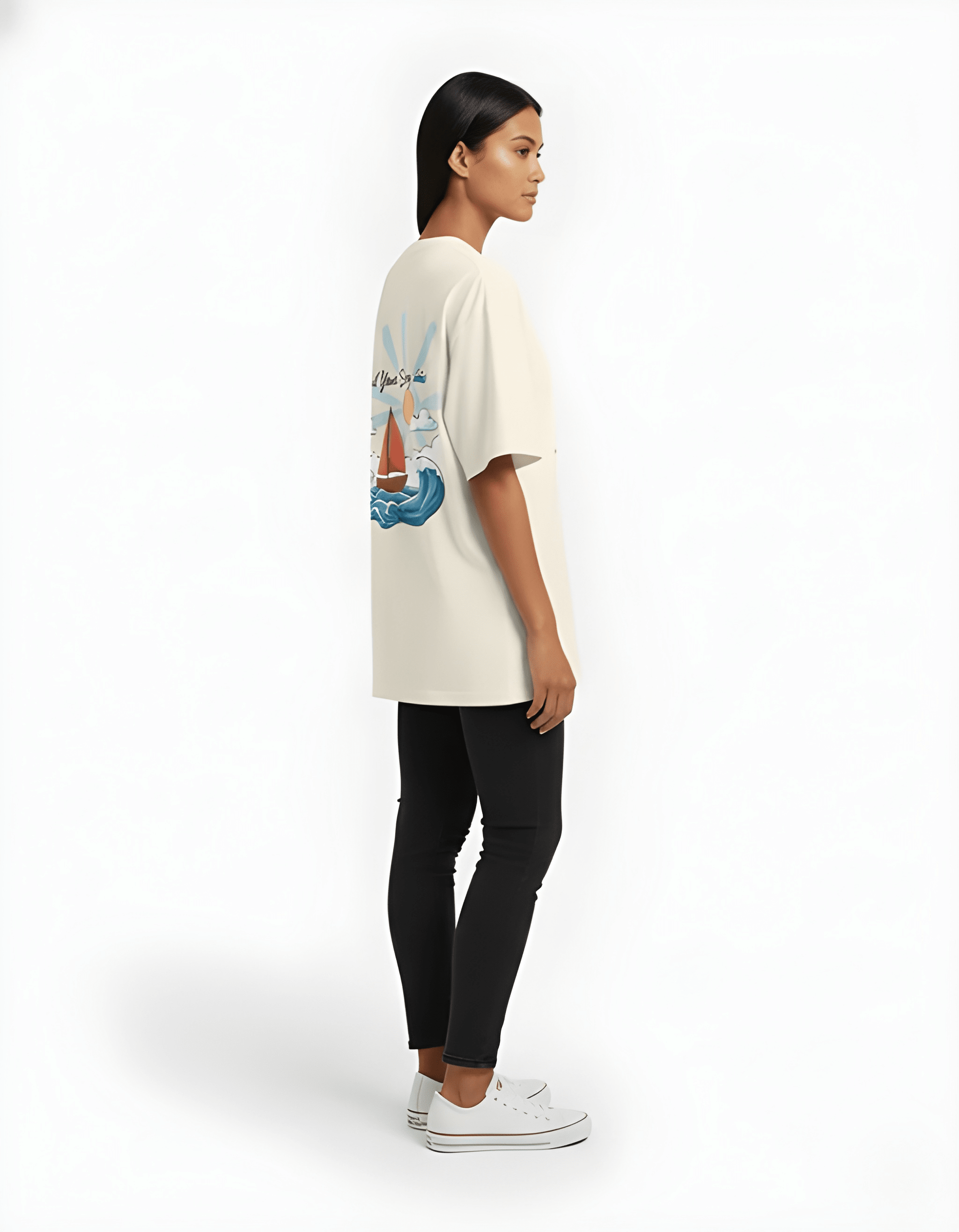 Unisex Oversized Terry-Knit Sweatshirt – 260 GSM Premium Comfort
