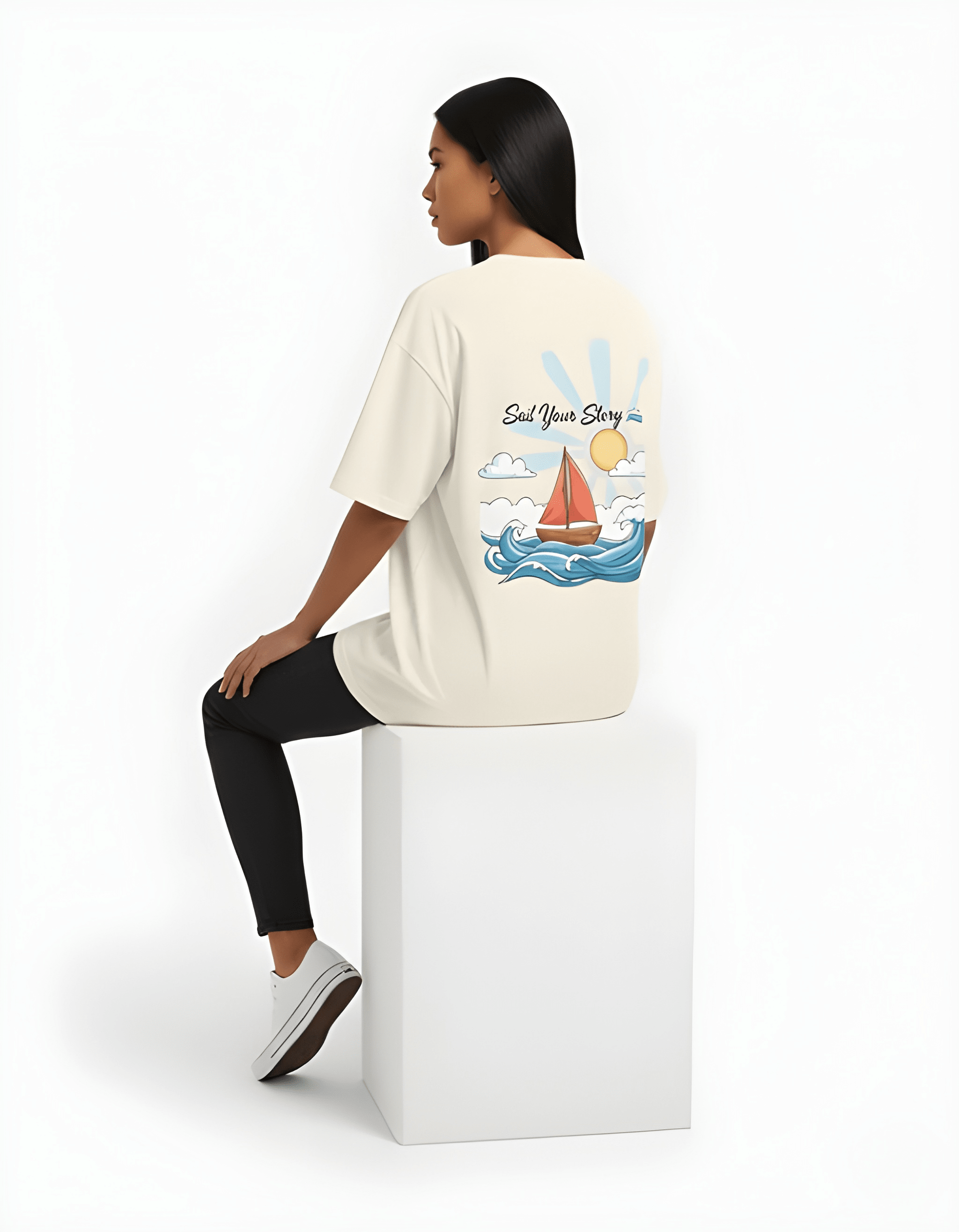 Unisex Oversized Terry-Knit Sweatshirt – 260 GSM Premium Comfort