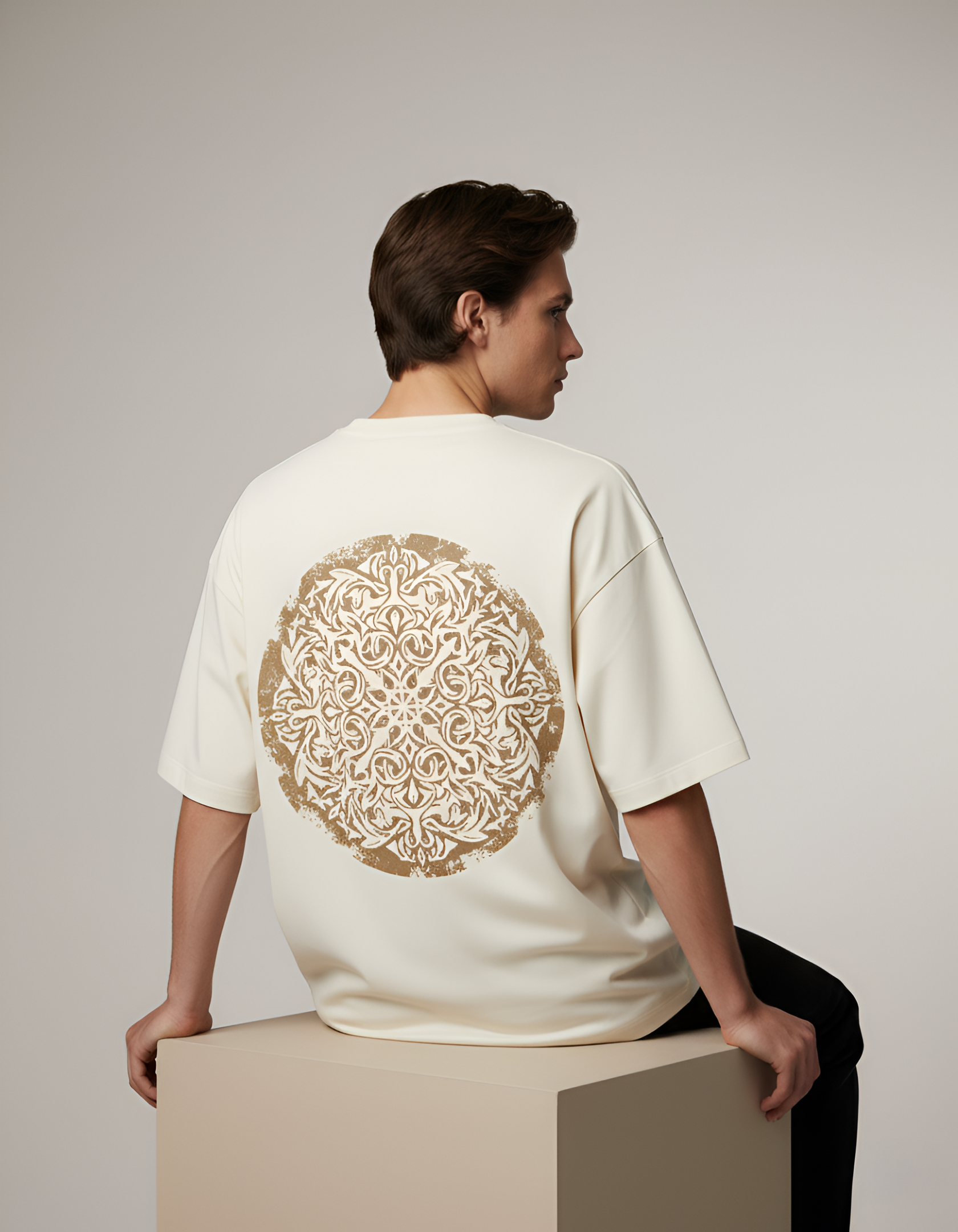 Unisex Oversized Terry-Knit Sweatshirt – 260 GSM Premium Comfort