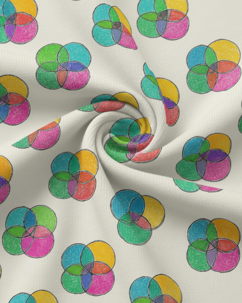 Girl's Crew Neck T-Shirt 100% spun polyester