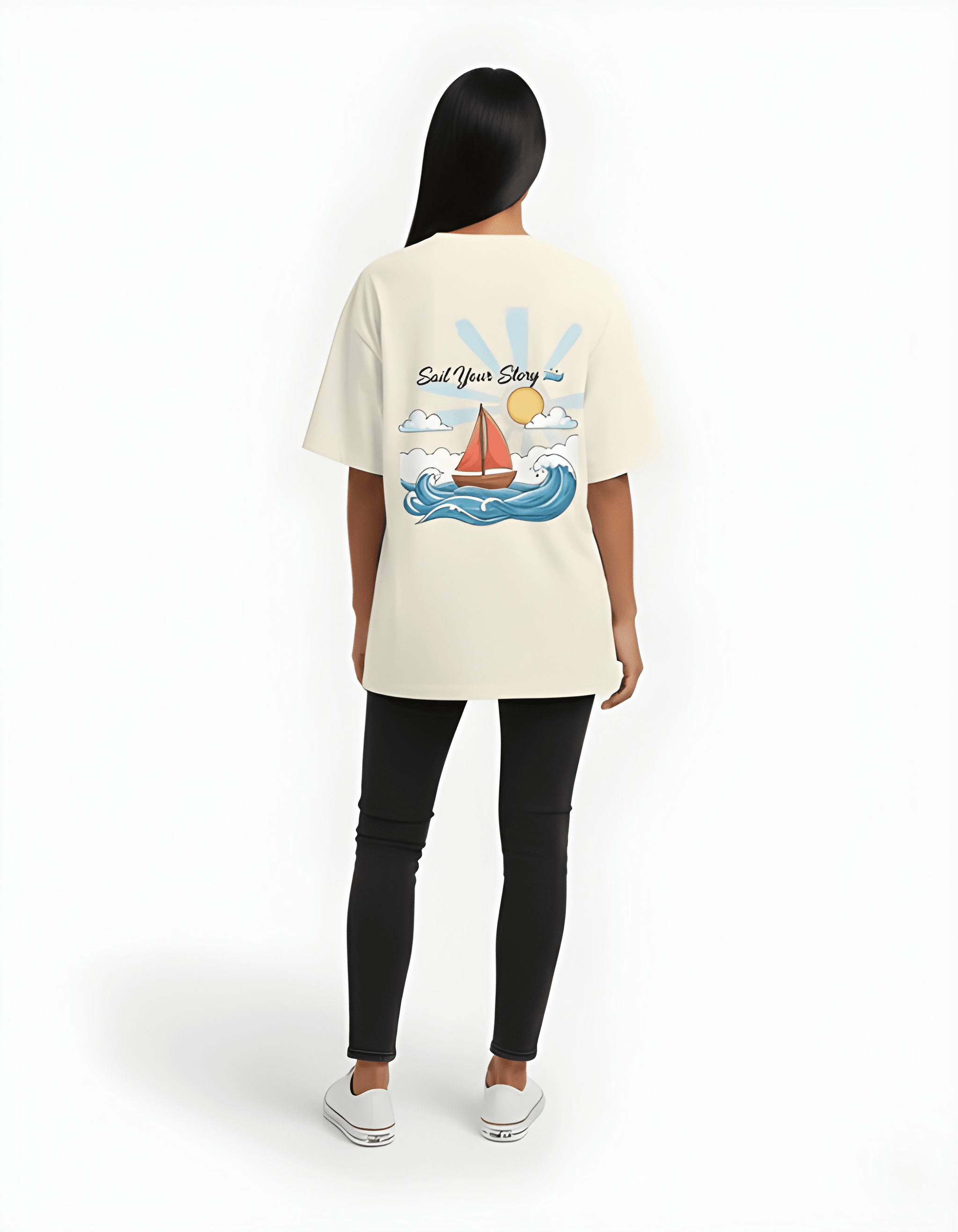 Unisex Oversized Terry-Knit Sweatshirt – 260 GSM Premium Comfort