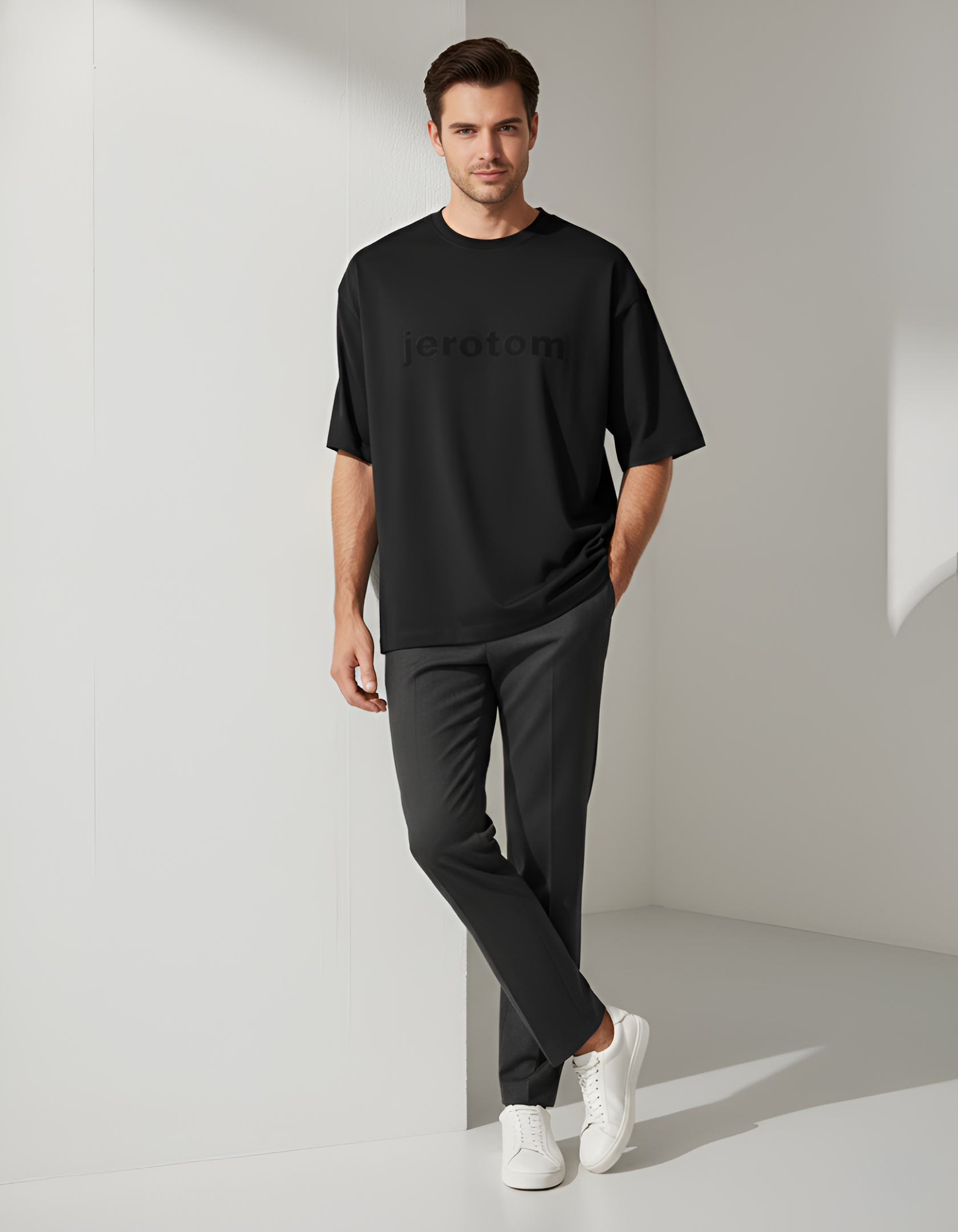 Unisex Oversized Terry-Knit Sweatshirt – 260 GSM Premium Comfort